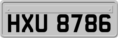 HXU8786