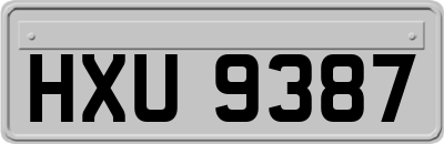 HXU9387
