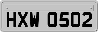 HXW0502