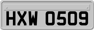 HXW0509