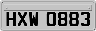 HXW0883