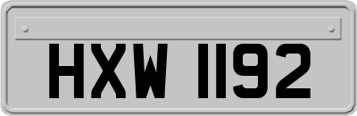HXW1192