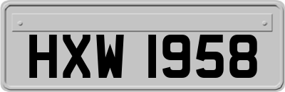 HXW1958
