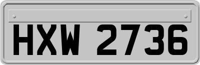 HXW2736