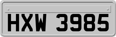 HXW3985