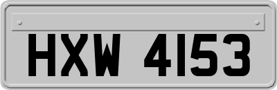 HXW4153
