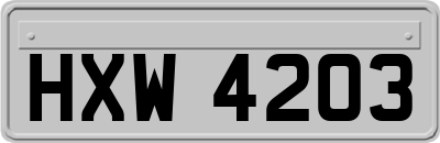 HXW4203