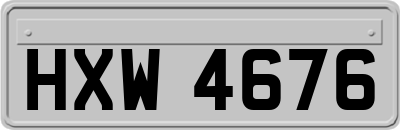 HXW4676