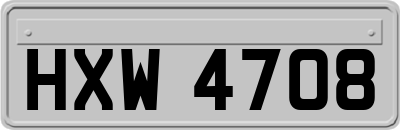 HXW4708