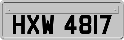 HXW4817
