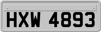 HXW4893