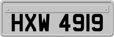 HXW4919