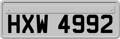 HXW4992