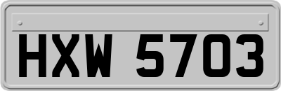 HXW5703
