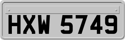 HXW5749