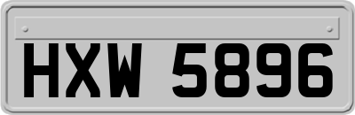 HXW5896
