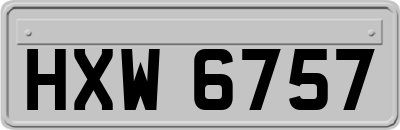 HXW6757