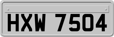 HXW7504