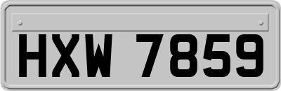 HXW7859