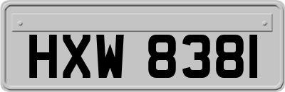 HXW8381