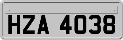 HZA4038