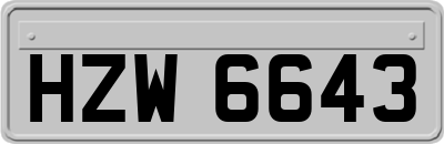 HZW6643