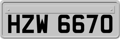 HZW6670