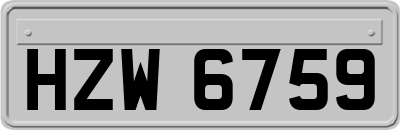 HZW6759