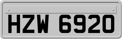 HZW6920