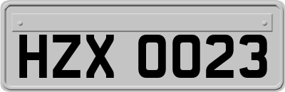 HZX0023