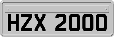 HZX2000