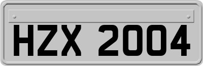 HZX2004