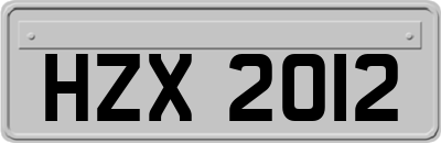 HZX2012
