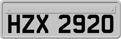 HZX2920