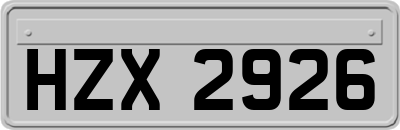 HZX2926