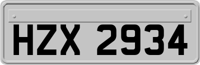 HZX2934