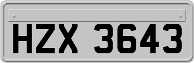 HZX3643
