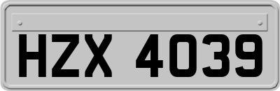 HZX4039