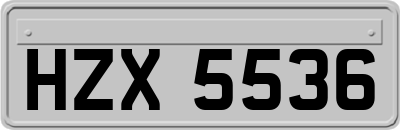 HZX5536