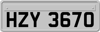 HZY3670
