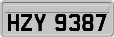 HZY9387