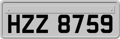 HZZ8759