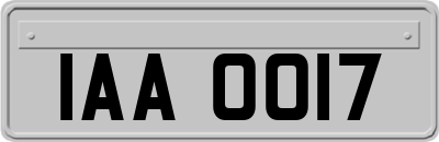 IAA0017