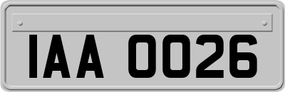 IAA0026