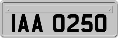 IAA0250