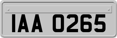 IAA0265