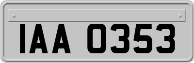 IAA0353