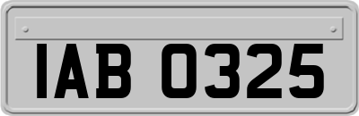 IAB0325