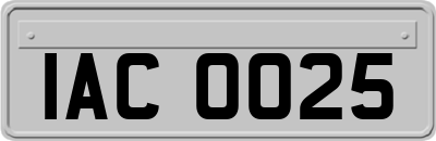 IAC0025
