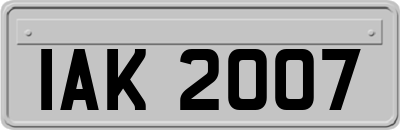 IAK2007